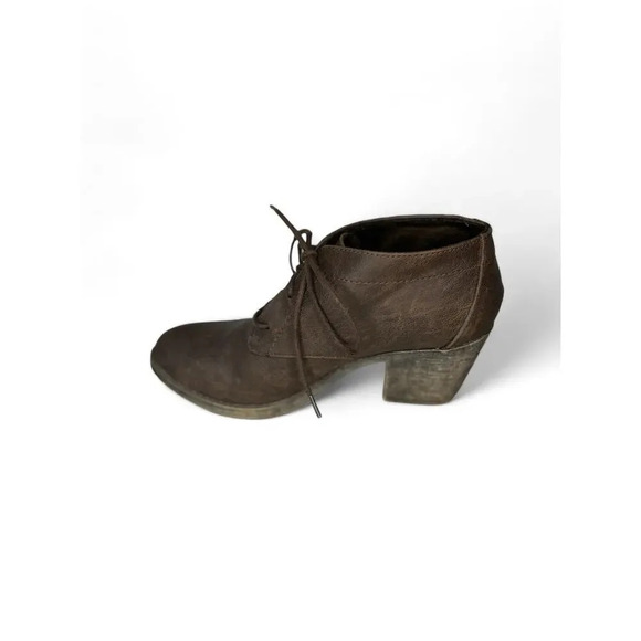 Rocket Dog Women's Booties Lace Up Ankle Heels Brown Size 7 - Picture 4 of 9